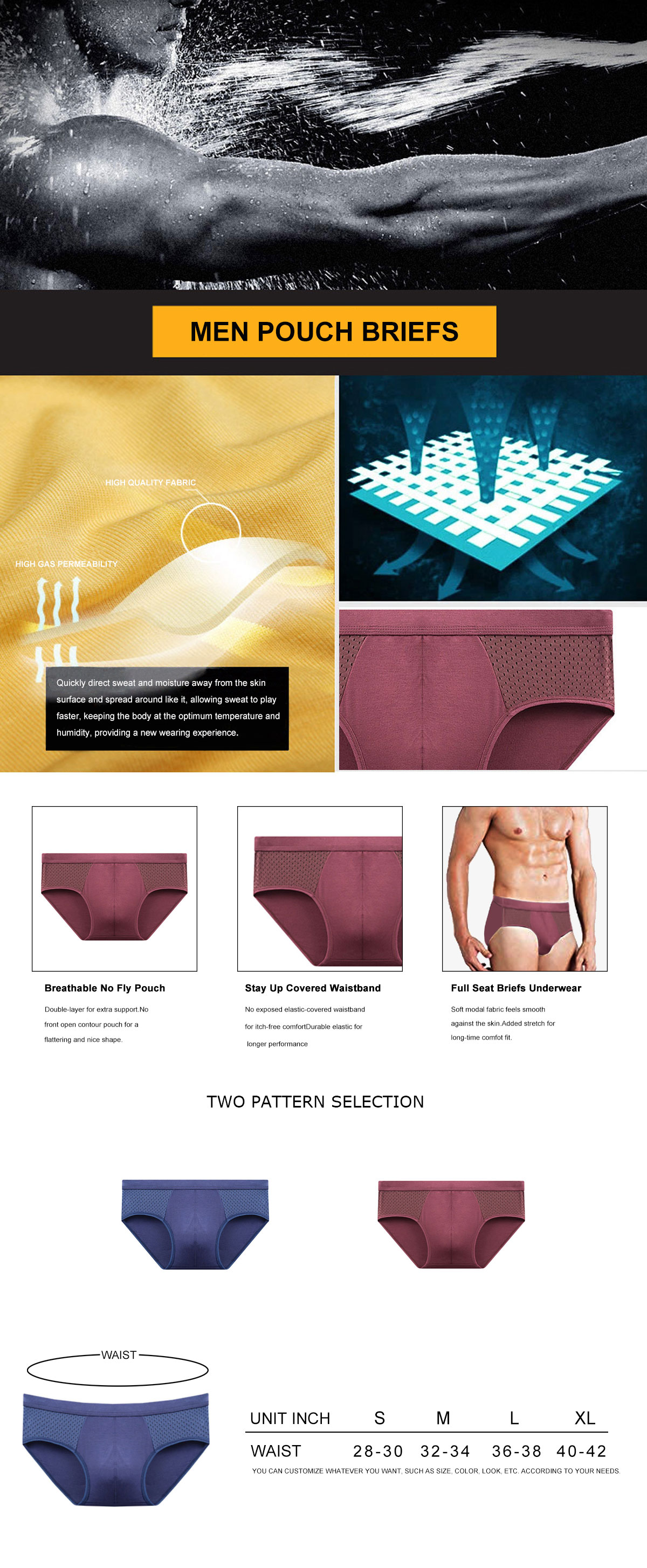 Men Pouch Briefs