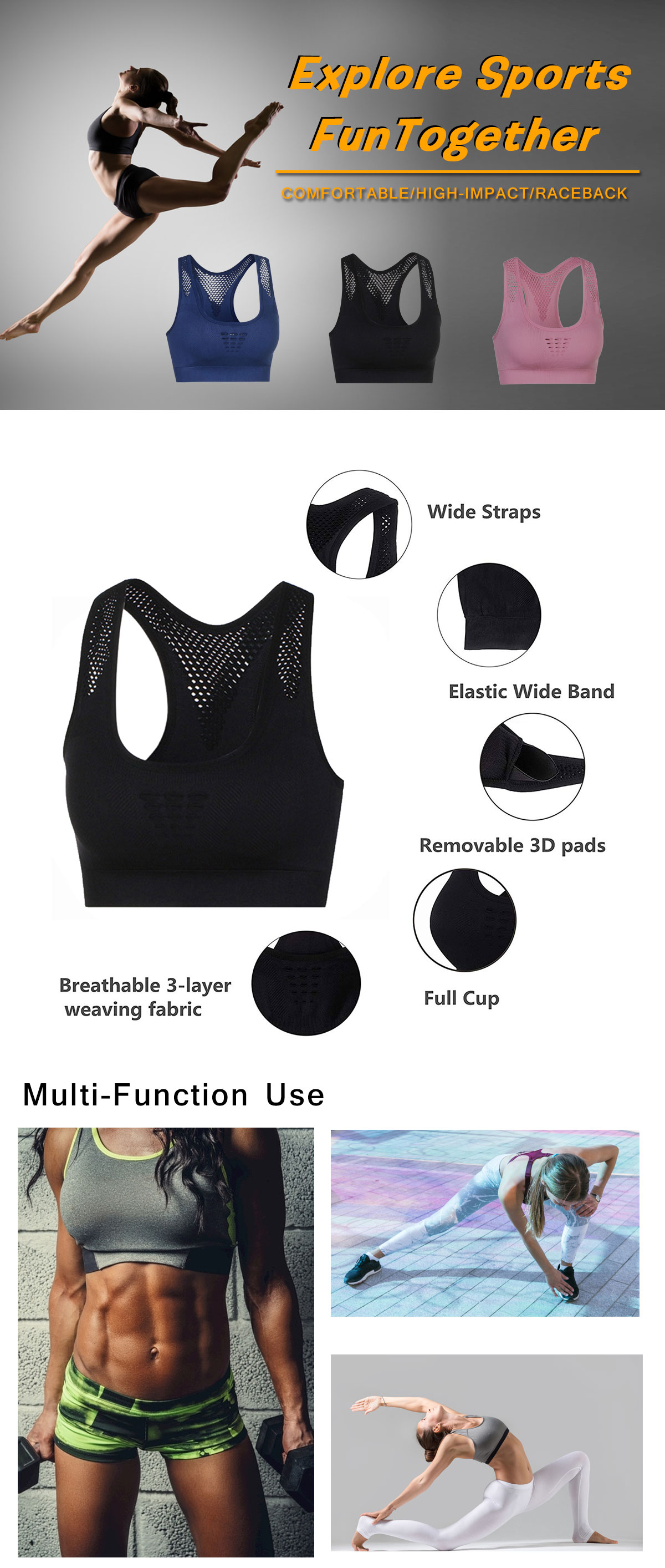 Women Sportswear Bras