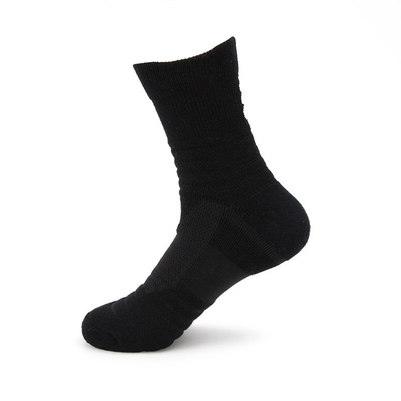 Business Black Cotton Sock