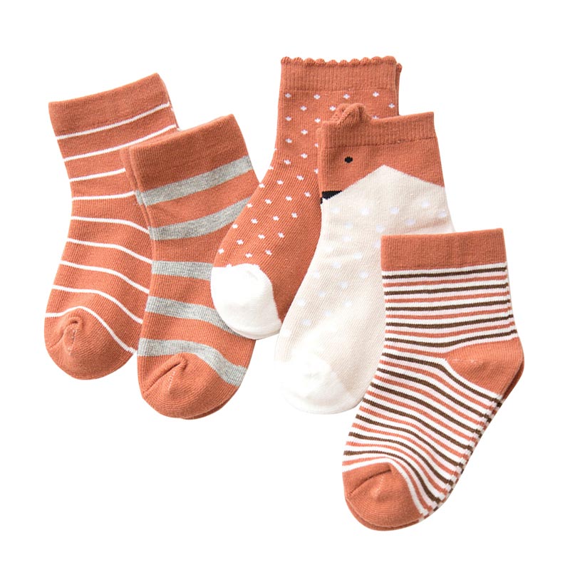 Unisex Kids Cotton Quarter Socks