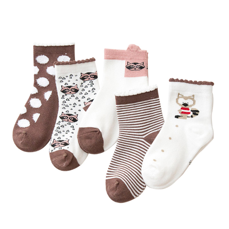 Unisex Kids Cotton Quarter Socks