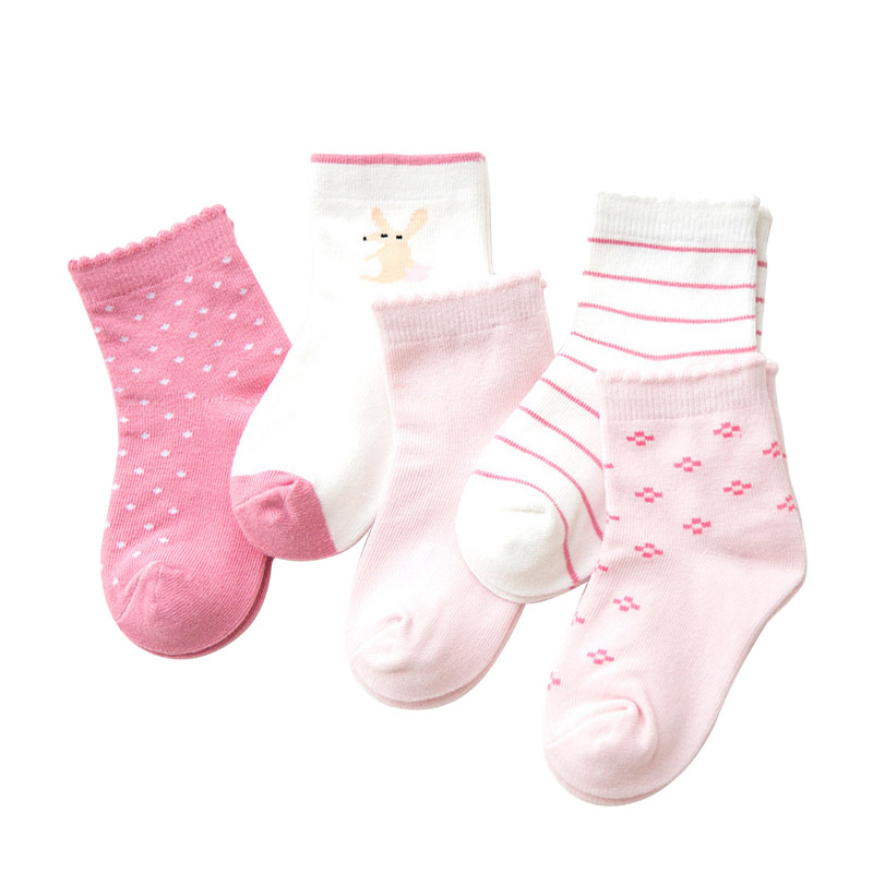 Unisex Kids Cotton Quarter Socks