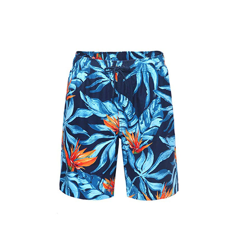 Sale Men's Quick Dry Drawstring Waist Beach Swim Trunks Board Shorts ...