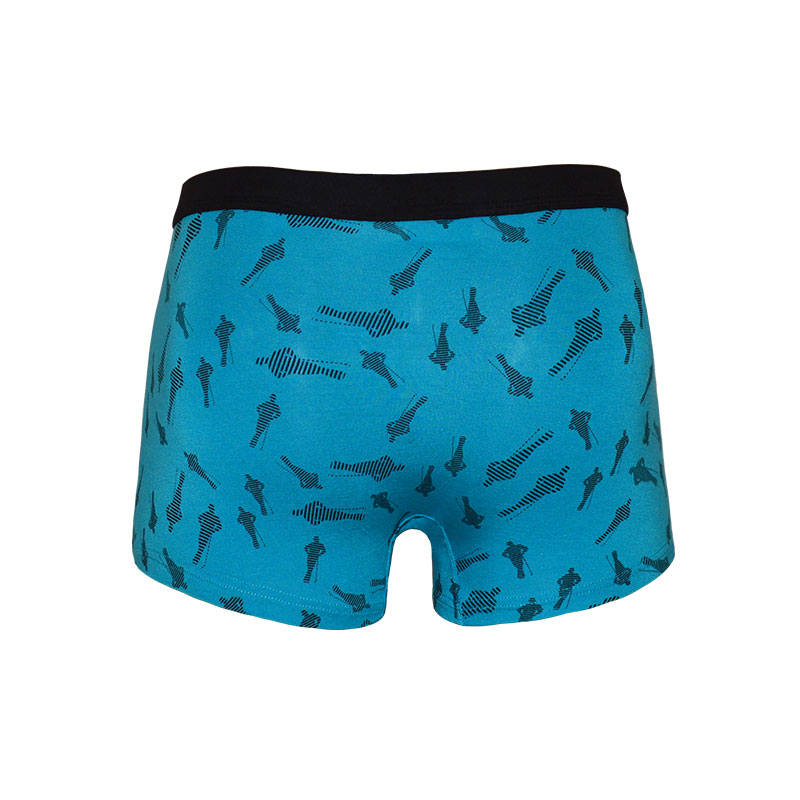 Men Printed Boxer Briefs