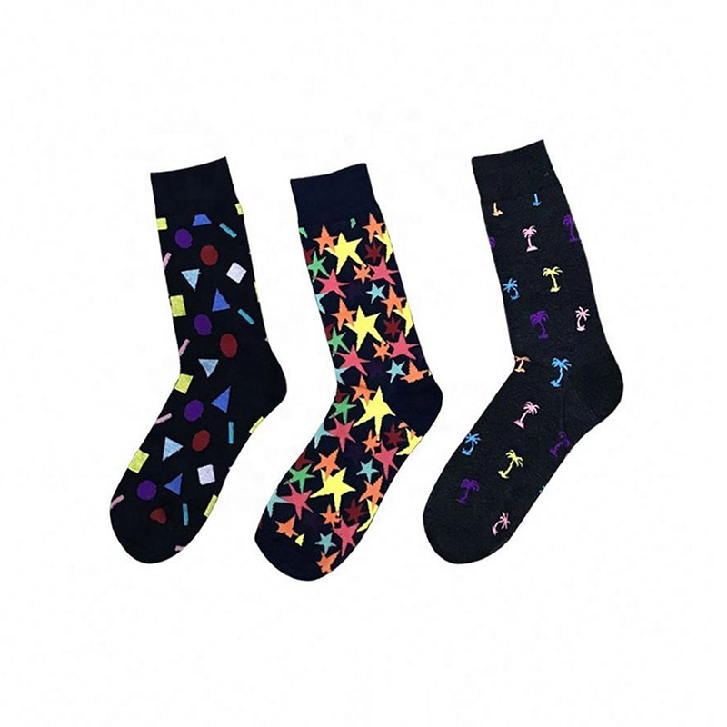 Men Patterned Dress Socks