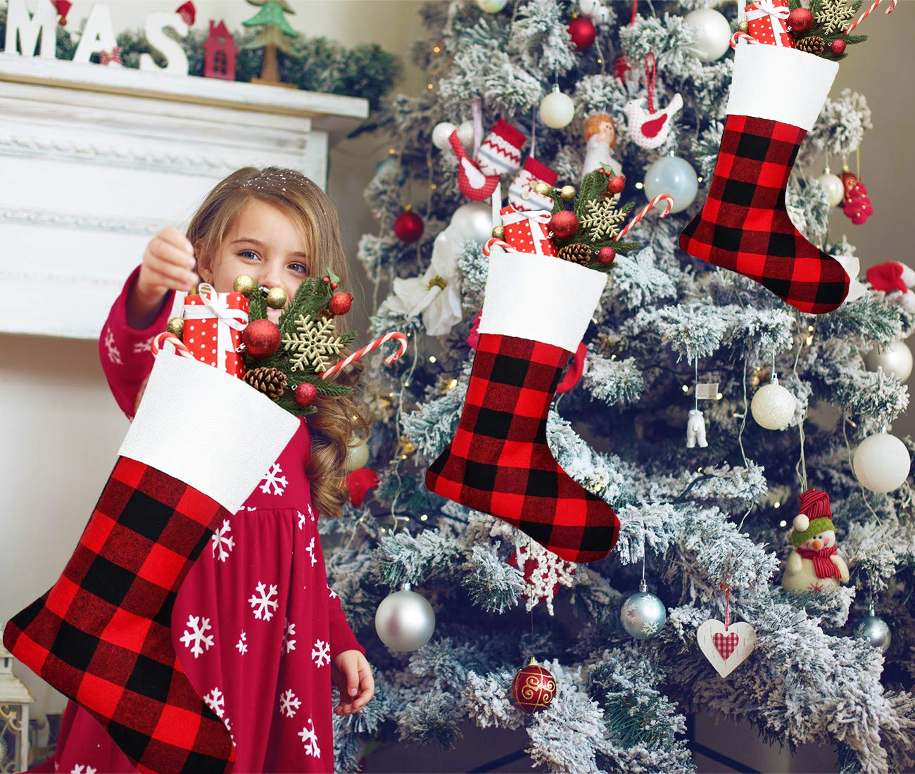 Pottery Barn Furry Christmas Stockings