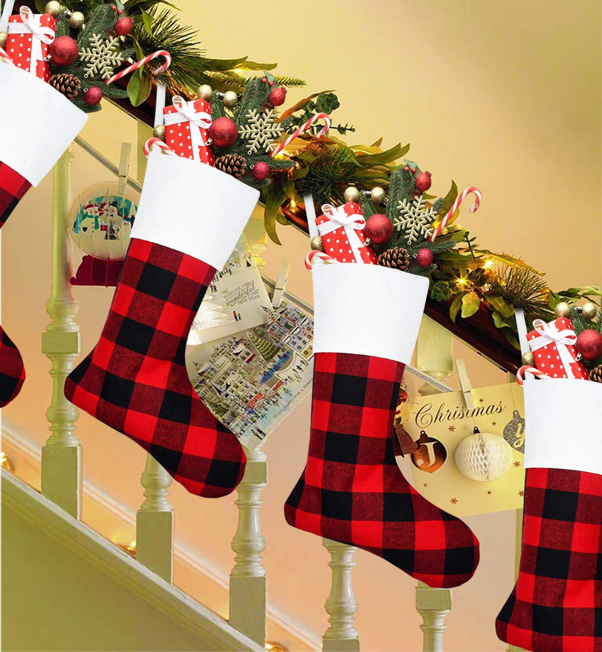 Pottery Barn Furry Christmas Stockings