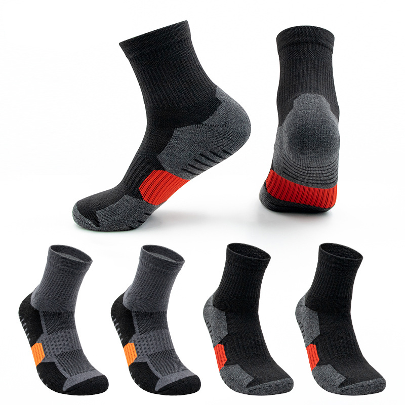 Men's Athletic Crew Anti-slip Sock