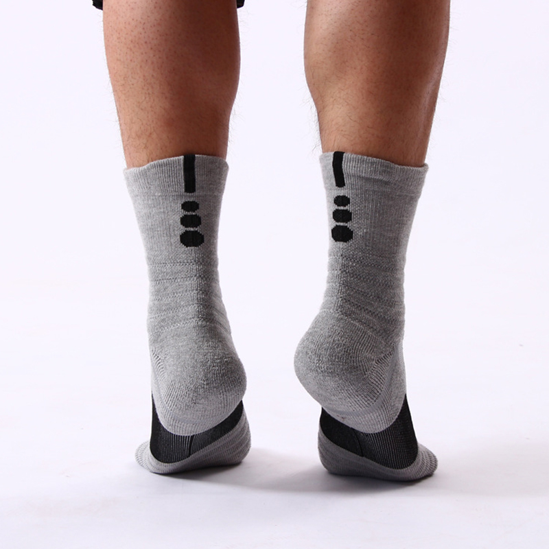 Business Black Cotton Sock