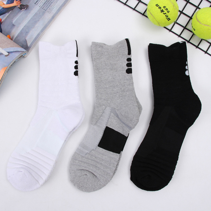 Business Black Cotton Sock