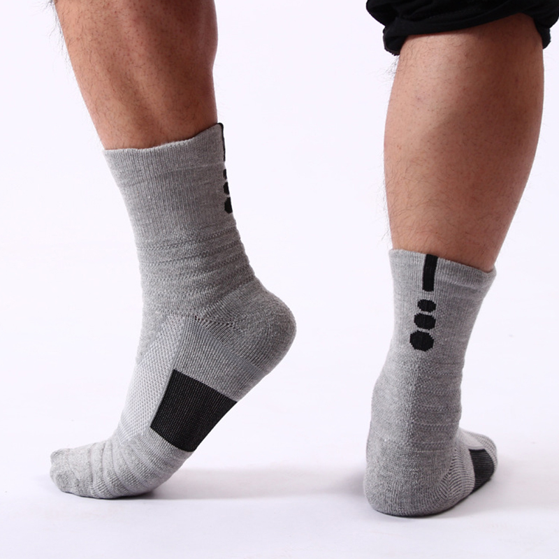 Business Black Cotton Sock