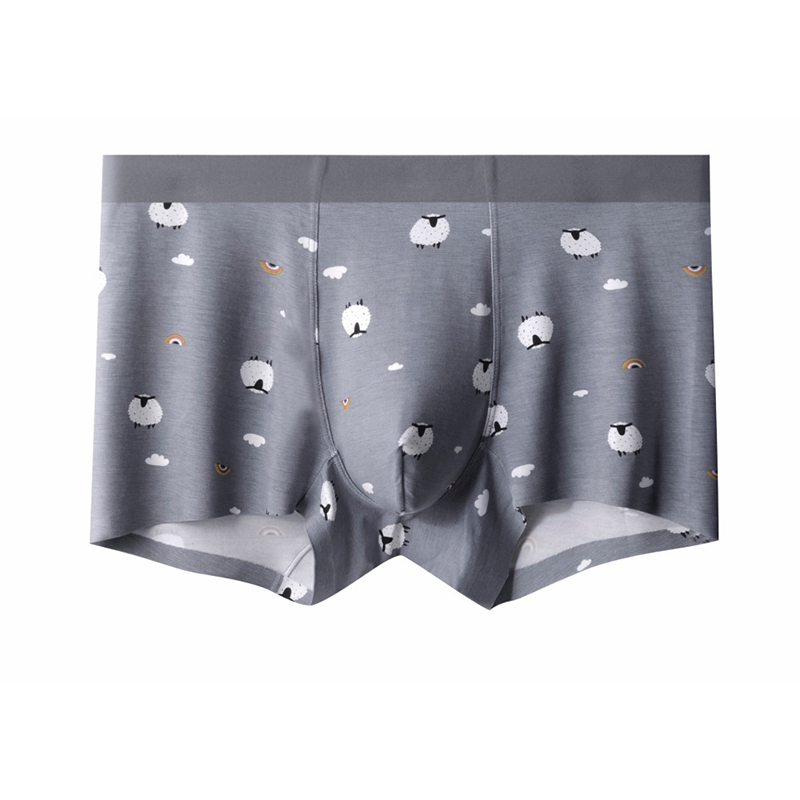 Mens Fun Cotton Boxer Briefs