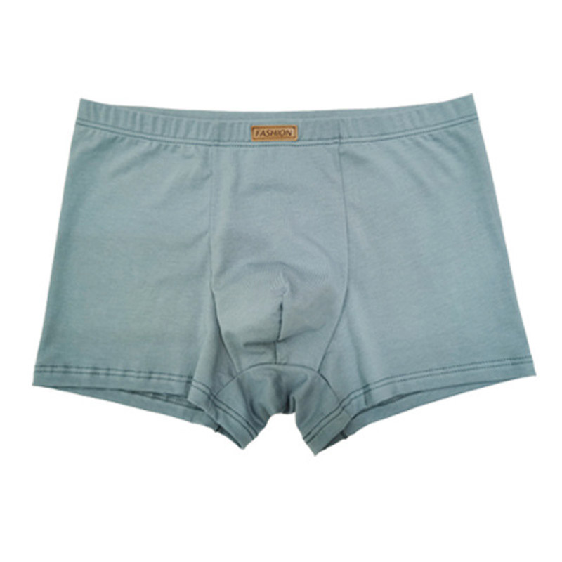 Solid Boxing Briefs For Men